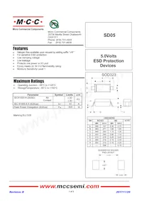 SD05-TP Datasheet Cover