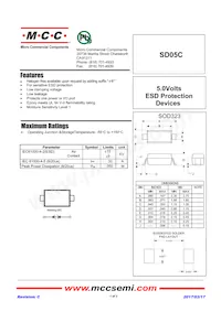 SD05C-TP Datasheet Copertura