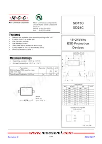 SD24C-TP Datasheet Cover