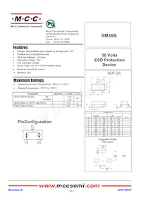 SM36B-TP Datasheet Copertura