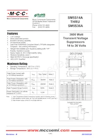 SM5S36A-TP Datenblatt Cover