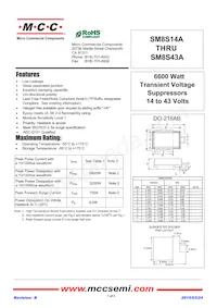 SM8S33A-TP Datenblatt Cover