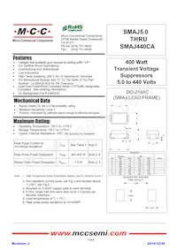 SMAJ7.5CA-TP Datasheet Cover