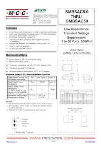 SMBSAC8.5-TP Datasheet Cover