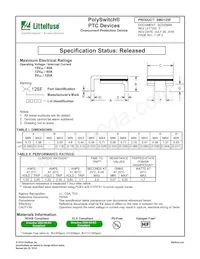 SMD125F-2 Datasheet Cover