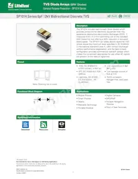 SP1014-01WTG Datasheet Cover