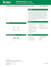 SP1020-01WTG Datasheet Cover