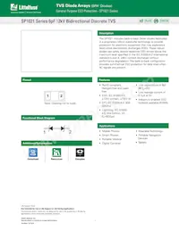 SP1021-01WTG數據表 封面