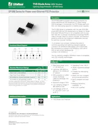 SP1050-04BTG Datasheet Cover