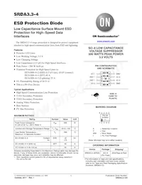 SRDA3.3-4DR2G Datasheet Cover