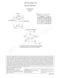 SZESD7102BT1G Datasheet Page 6