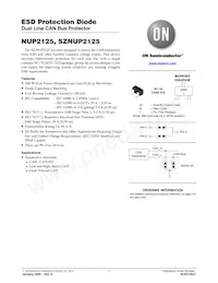 SZNUP2125WTT3G Datasheet Cover