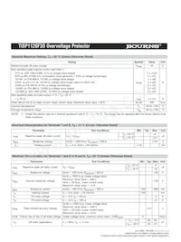 TISP1120F3DR-S Datasheet Page 2