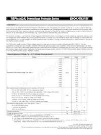 TISP4350L3BJR Datasheet Pagina 2