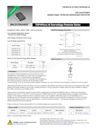 TISP4P025L1NR-S Datasheet Cover