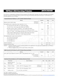 TISP7015L1DR-S Datasheet Pagina 2