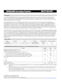 TISP8201HDMR-S Datasheet Page 2
