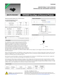 TISP8250DR-S Datenblatt Cover