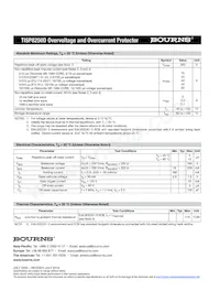 TISP8250DR-S Datasheet Page 2