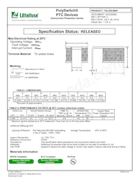 TSL250-080F-2 Datasheet Cover