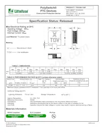 TSV250-130F-2數據表 封面