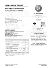 UESD5.0ST5G Datasheet Cover