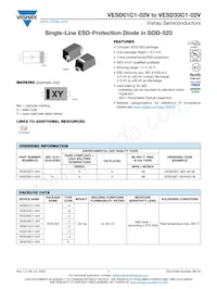 VESD26C1-02V-G3-08 Datasheet Cover