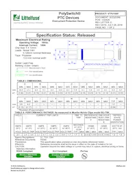 VTP210SF Datasheet Cover