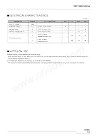 XBP15SRV05W-G Datasheet Pagina 3