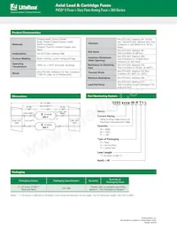 0263.500MXHF Datasheet Page 3