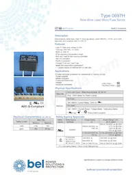 0697H3000-02 데이터 시트 표지