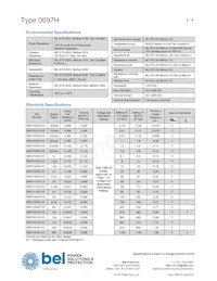 0697H3000-02 Datasheet Page 2