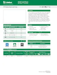 07771.25MRET1P Datasheet Cover
