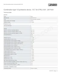 2817424 Datasheet Page 2