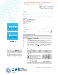 3SBP 15-R Datasheet Cover