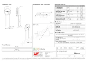 820441311E Datasheet Cover