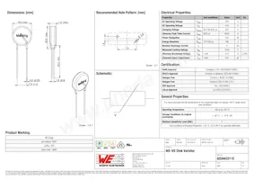 820443211E Datasheet Copertura