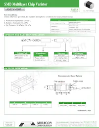AMCV-0603-180-C800N-T Datasheet Pagina 2