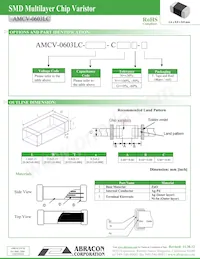 AMCV-0603LC-180-C100N-T Datasheet Page 2