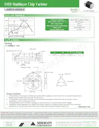AMCV-0603LC-260-C120N-T Datasheet Page 3