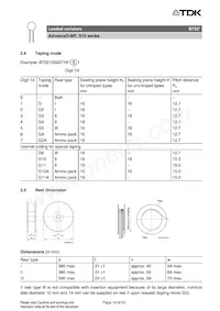 B72210P2511K101 Datasheet Pagina 14