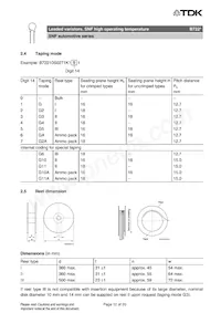 B72220X2421K502 Datenblatt Seite 12