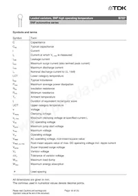 B72220X2421K502 Datasheet Page 18