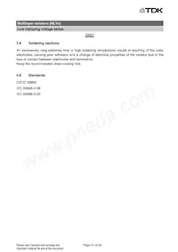 B72440P5040S260 Datasheet Page 21