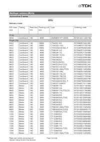 B72540E3300K072 Datasheet Page 16
