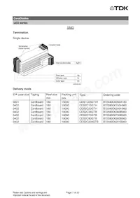 B72590D0150H060 Datasheet Page 7