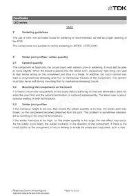 B72590D0150H060 Datasheet Pagina 12