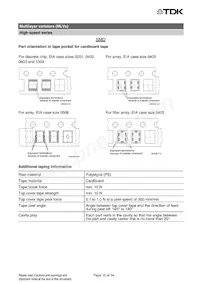 B72590T8151V060 데이터 시트 페이지 15