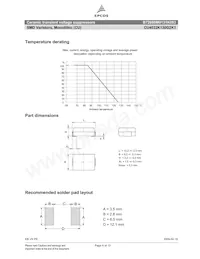 B72660M0131K093 Datasheet Page 4