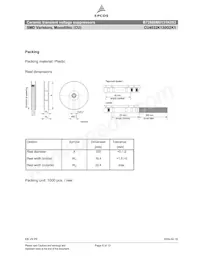 B72660M0131K093 Datasheet Page 8